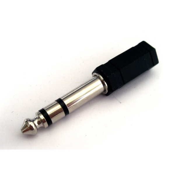 Pulse adapter 6,3 stereo - 3,5 female